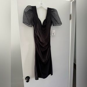 David’s Bridal Crepe Dress